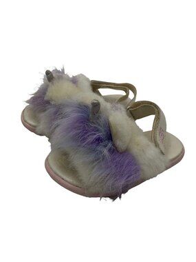 Ugg Baby Toddler Rainbow Unicorn Sandals Size 04/05 12-18 Month Purple Shoes